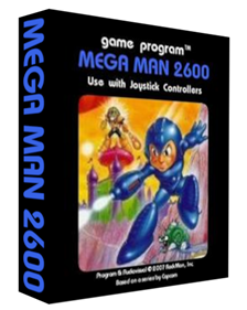 Mega Man 2600 - Box - 3D Image