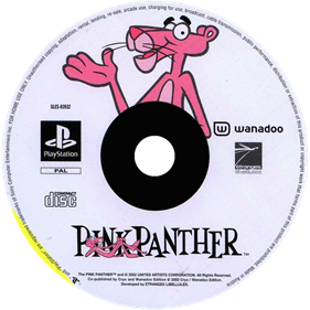 Pink Panther: Pinkadelic Pursuit - Disc Image