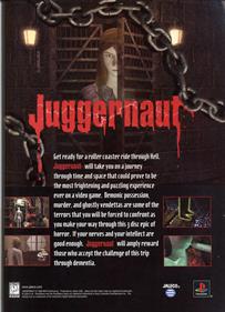 Juggernaut - Advertisement Flyer - Front Image