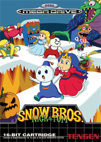 Snow Bros.: Nick & Tom - Fanart - Box - Front