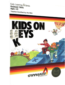 Kids on Keys - Box - 3D Image
