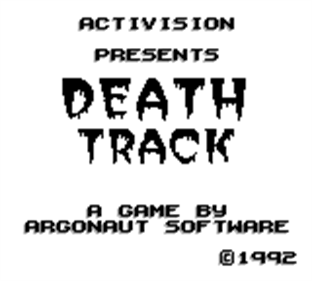 Death Track - Screenshot - Game Title Image