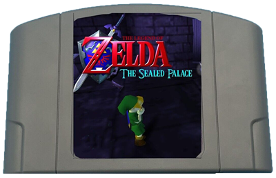 The Legend of Zelda: The Sealed Palace - Cart - Front Image