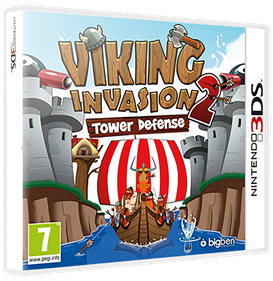 Viking Invasion 2: Tower Defense - Box - 3D Image
