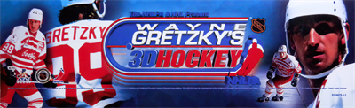 Wayne Gretzky's 3D Hockey - Arcade - Marquee Image