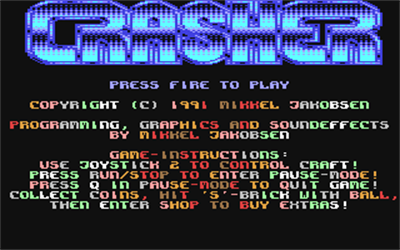 Crasher - Screenshot - Game Title Image