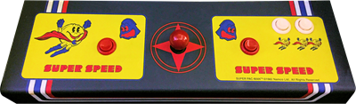 Super Pac-Man - Arcade - Control Panel Image