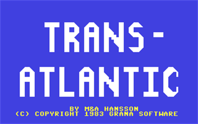 Trans-Atlantic - Screenshot - Game Title Image