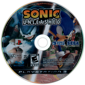 Sonic Unleashed - Disc Image