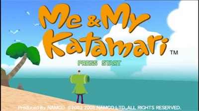 Me & My Katamari - Screenshot - Game Title Image