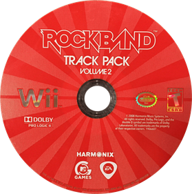 Rock Band: Track Pack: Volume 2 - Disc Image