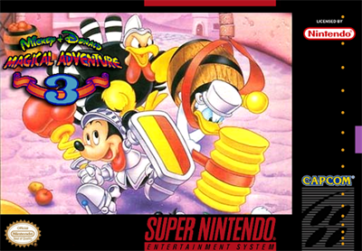 Mickey to Donald: Magical Adventure 3 - Fanart - Box - Front Image