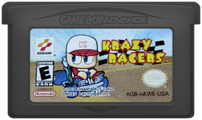 Konami Krazy Racers - Cart - Front Image