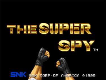 The Super Spy - Screenshot - Game Title Image