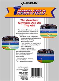 Track & Field - Box - Back Image