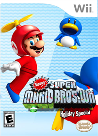 Newer Super Mario Bros. Wii: Holiday Special - Box - Front Image
