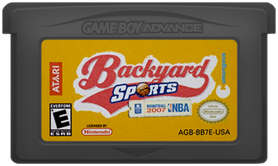 Backyard Sports: Basketball 2007 - Cart - Front Image