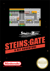 8-Bit Adventure Steins;Gate - Fanart - Box - Front Image