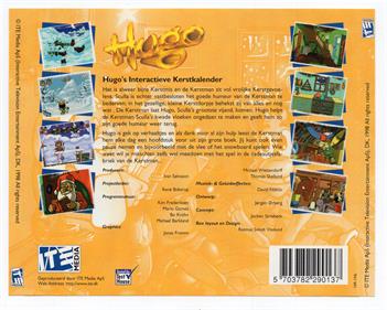 Hugo: Winter Games - Box - Back Image