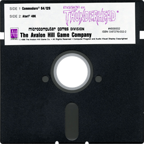 Mission on Thunderhead - Disc Image