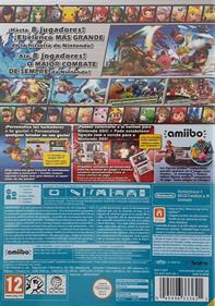 Super Smash Bros. for Wii U - Box - Back Image