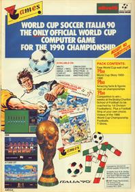 Rick Davis's World Trophy Soccer - Advertisement Flyer - Front Image