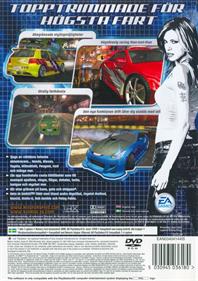 Need for Speed: Underground - Box - Back Image