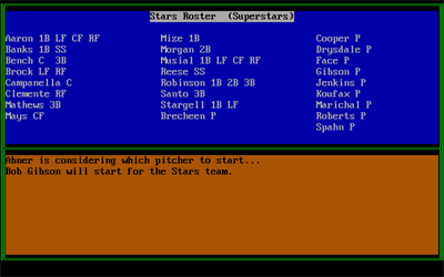 Radio Baseball - Screenshot - Gameplay Image