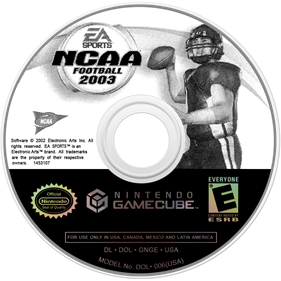 NCAA Football 2003 - Disc Image