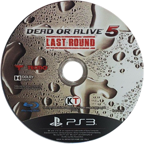 Dead or Alive 5: Last Round - Disc Image