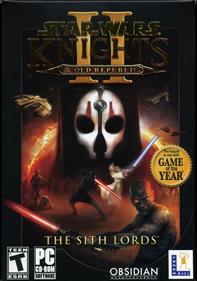 Star Wars: Knights of the Old Republic II: The Sith Lords - Box - Front Image