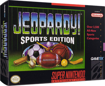 Jeopardy! Sports Edition - Box - 3D Image