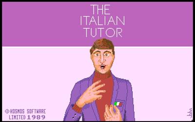 The Italian Tutor - Screenshot - Game Title Image