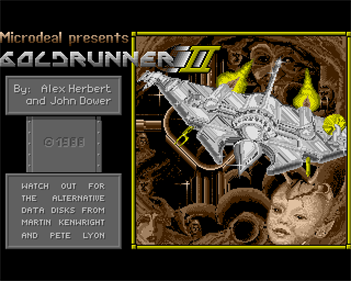 Goldrunner II - Screenshot - Game Title Image