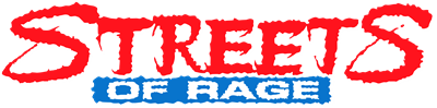 Streets of Rage - Clear Logo Image