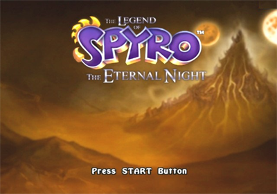 The Legend of Spyro: The Eternal Night - Screenshot - Game Title Image