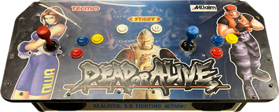 Dead or Alive - Arcade - Control Panel Image
