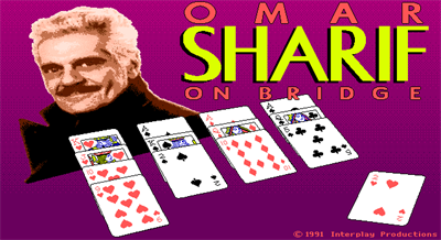Omar Sharif on Bridge - Screenshot - Game Title Image