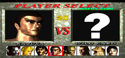 Tekken - Screenshot - Game Select Image