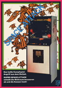 Space Attack - Advertisement Flyer - Front Image