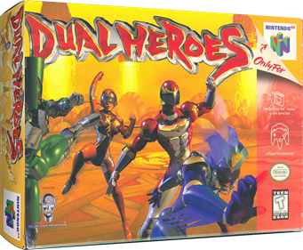 Dual Heroes - Box - 3D Image