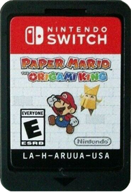 Paper Mario: The Origami King - Cart - Front Image