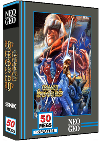 Crossed Swords - Box - 3D Image