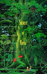 Secret of Mana - Advertisement Flyer - Front Image