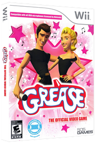 Grease: The Official Video Game - Box - 3D Image