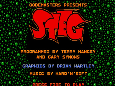 Steg the Slug - Screenshot - Game Title Image