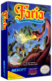 Faria: A World of Mystery & Danger! - Box - 3D Image