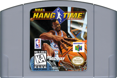 NBA Hangtime - Cart - Front Image