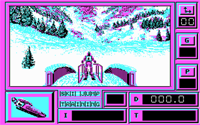 Downhill Challenge - Screenshot - Gameplay