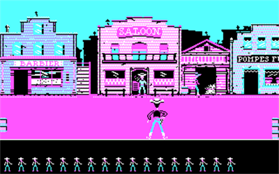 Lucky Luke (1987) - Screenshot - Gameplay Image